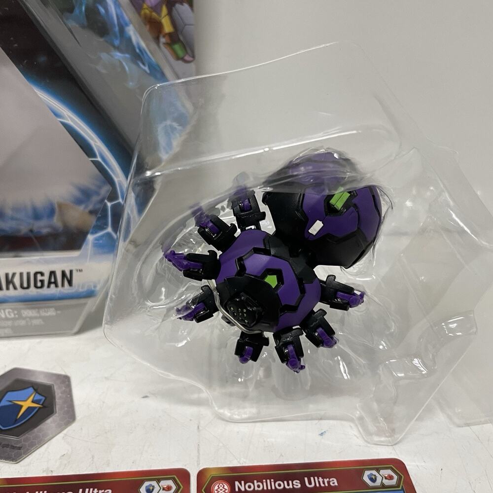BAKUGAN Ultra DARKUS WEBAM *Factory Error* Mispackage Battle Planet Spin Master